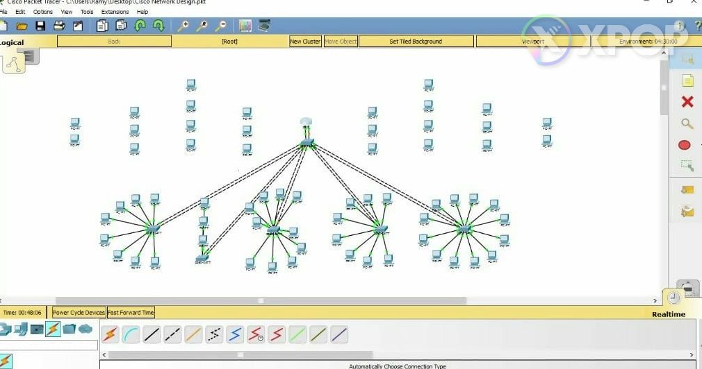 Cisco Packet Tracer: topologías de red